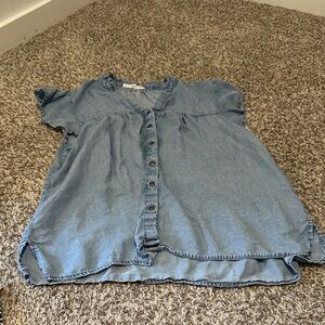 Blue Denim Shirt